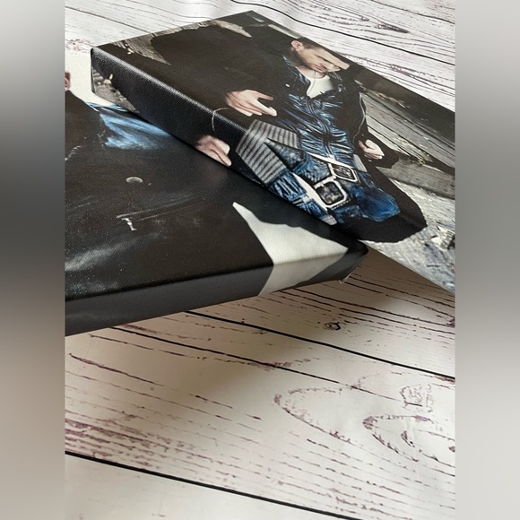 Lot of 2 Justin Timberlake Canvas Wall Prints William Rast Photos & Desk Decor - Picture 8 of 16